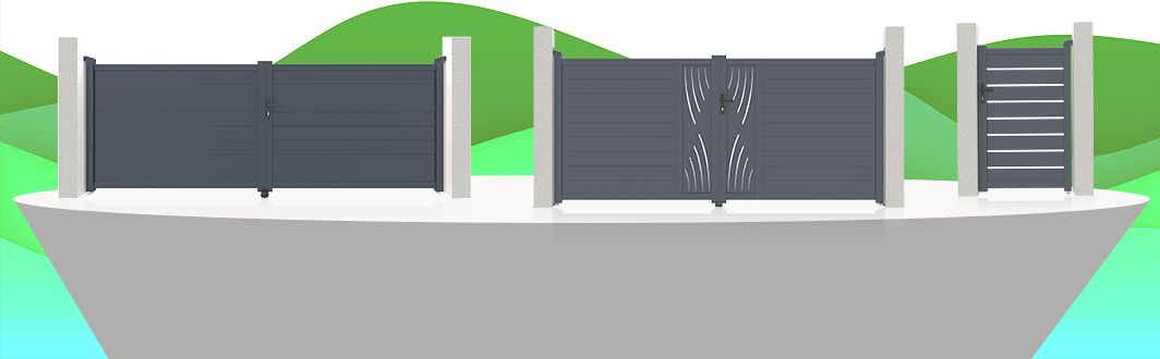 Banner gates and gates in stock